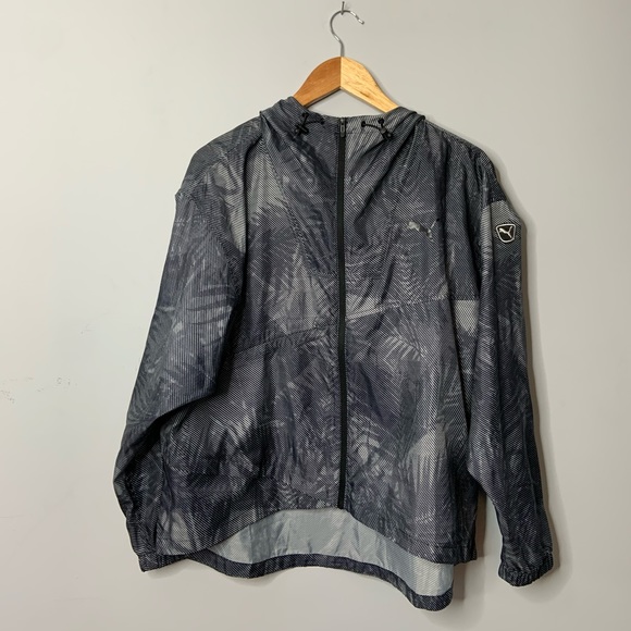 Puma Lightweight Windbreaker Jacket, sz. L - Picture 1 of 5